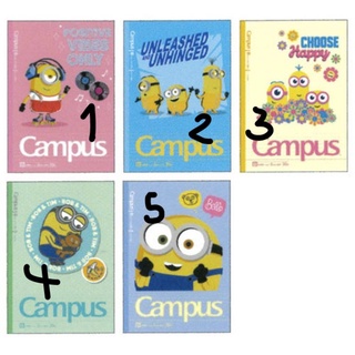 (1เล่มเลือกลาย) Minions fever Kokuyo campus note สมุดญี่ปุ่น