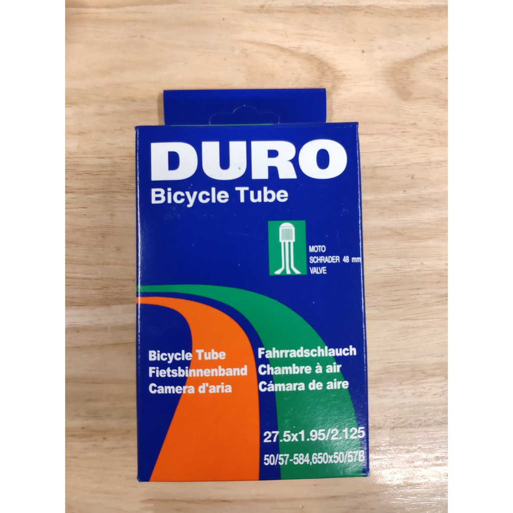 ยางในจักรยาน DURO 27.5x1.95/2.125 AV48mm ผลิตในไทย