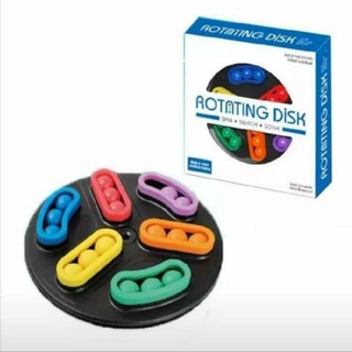 เกมจานหมุนลูกบอลสลับรางสี  Rotating disk