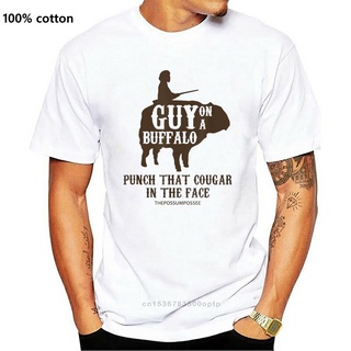 ขายดี!พร้อมส่ง เสื้อยืดลําลอง แขนสั้น พิมพ์ลาย The Possum Posse Guy On A Buffalo Cougar หลากสี แฟชั่นฤดูร้อน สําหรับผู้ช