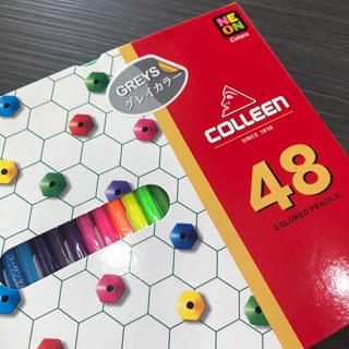 Colleen สีไม้คอลลีนหัวเดียว 48สี