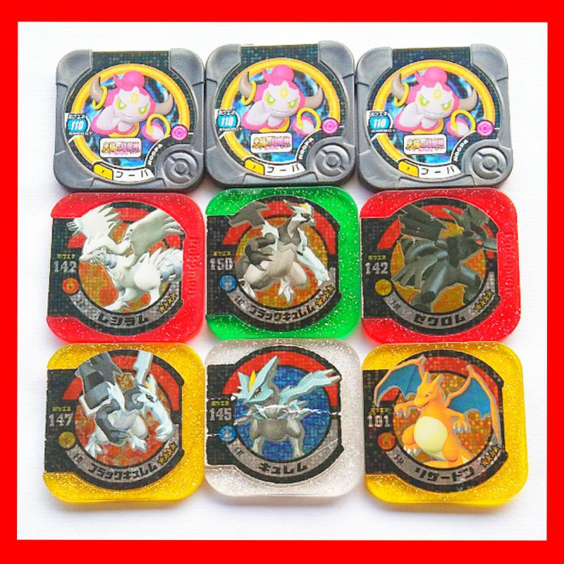 เหรียญโปเกม่อน 4ดาว Pokemon tretta 4ดาวพร้อมส่ง