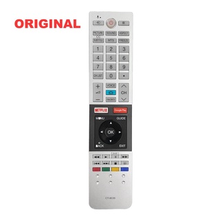 ใหม่ ของแท้ รีโมตคอนโทรล CT-8535 สําหรับ TOSHIBA Android HD Voice TV Netflix 50U7880 58U7880