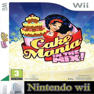 แผ่นเกมส์ Wii (คุณภาพ) Cake Mania  In the Mix!