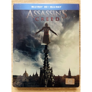 Assassins Creed แอสแซสซินครีด 3D 2D กล่องเหล็ก Blu-ray บลูเรย์ แท้ ซับไทย เสียงไทย