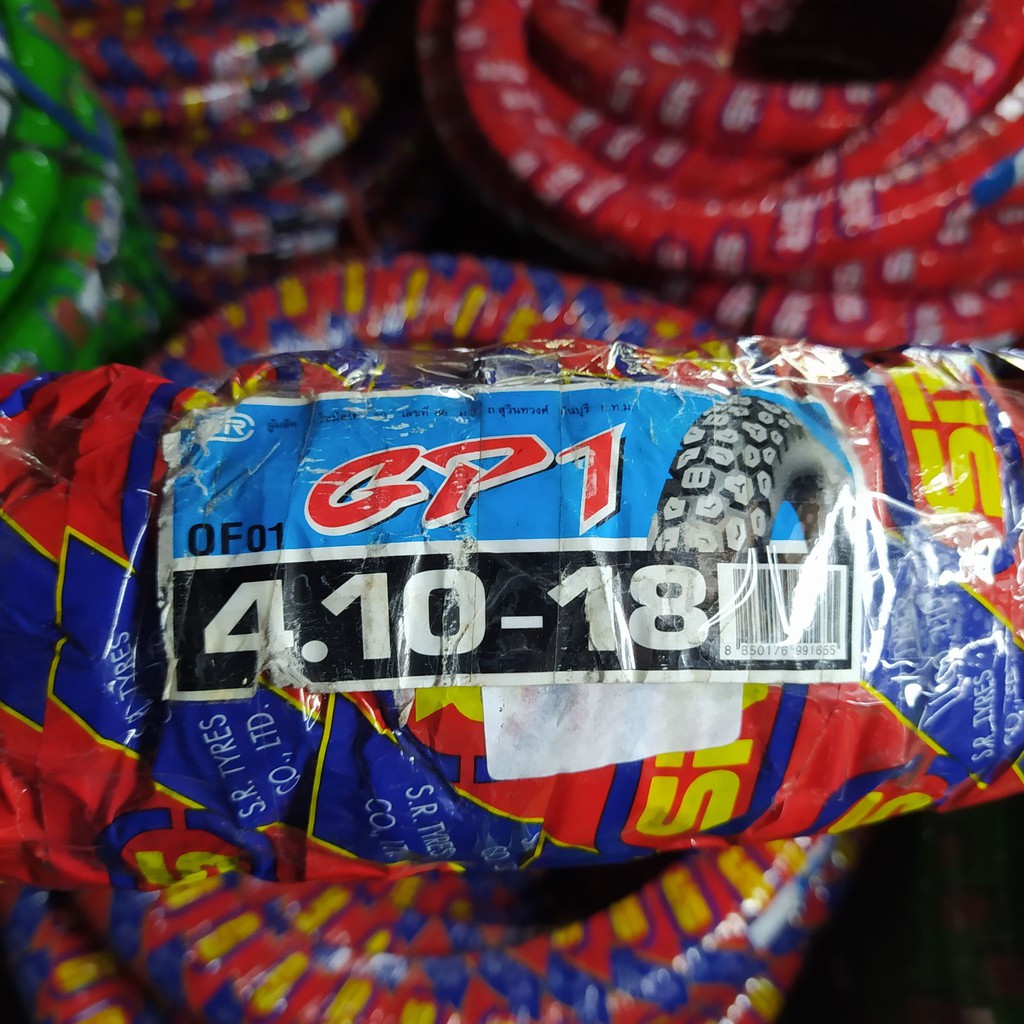 ยางวิบาก ขอบ 18 4.10-18 GP-1 SR SIAMES TYRE MOTOCROSS ENDURO OFF-ROAD SPORT TIRE  68
