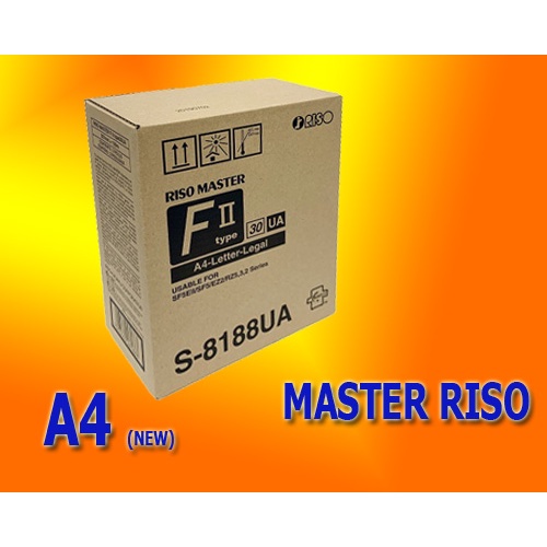 มาสเตอร์ กระดาษไข RISO RZ,EZ,SF ขนาด A4 ของแท้ EZ220 RZ220 SF5130  1ม้วน