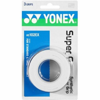 YONEX AC102EX Super Grip (3 Wraps) เทปพันด้ามไม้เทนนิส กริปพันด้ามไม้เทนนิส กริปพันด้าม กริป เทนนิส Tennis Over Grip