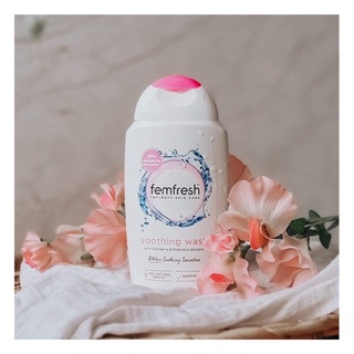 femtresh soothing wash 250ml. ด้วยสารสกัดจากแครนเบอร์รี่และไบโอติก