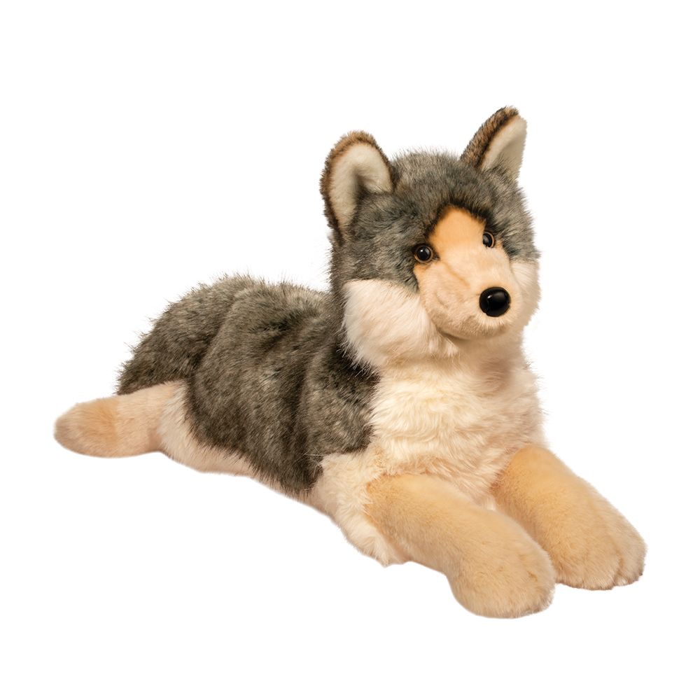 ตุ๊กตานิ่ม แบรนด์ ดักลาส Douglas Niko DLux Wolf, Large - ตุ๊กตาหมาป่า นิโกะ - CT2441