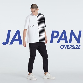 OVERSIZE JAPAN ผ้ายับยาก ไม่จำเป็นต้องรีด ผ้าหนามีน้ำหนัก by jfourtshirtmart