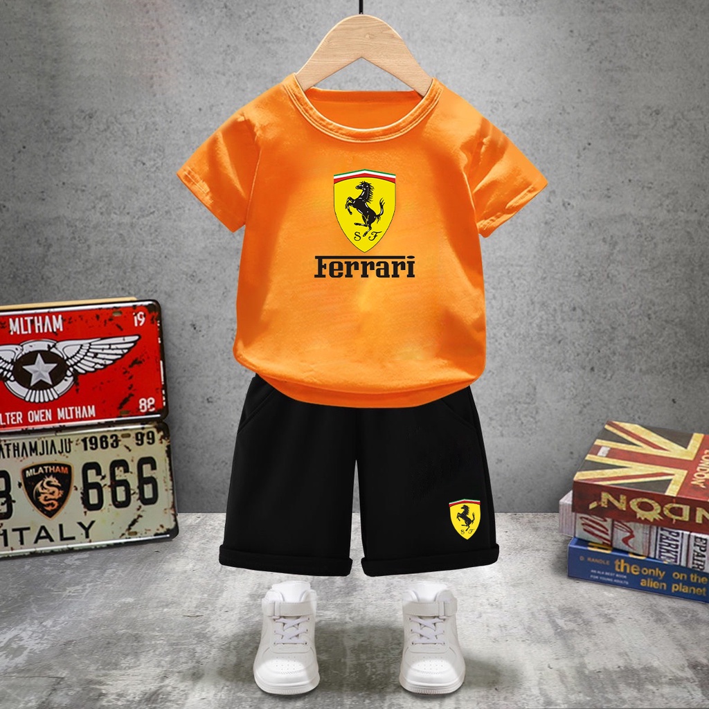 ชุดเช็ตเสื้อยืดเเละกางเกงขาสั้น ใส่ได้ทั้งเด็กชาย-เด็กหญิง 👩‍🦰🧑 ใส่เที่ยวทุกเทศกาล สุดน่ารักทุกเท่ห์