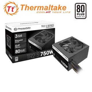 POWER SUPPLY (อุปกรณ์จ่ายไฟ) THERMALTAKE TR2 S 750W (80 PLUS) Warranty 3 - Y