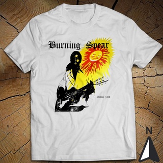 [COD]เสื้อยืด พิมพ์ลาย Studio One Presents The Burning Spear เข้ากับทุกการแต่งกาย ขายดี