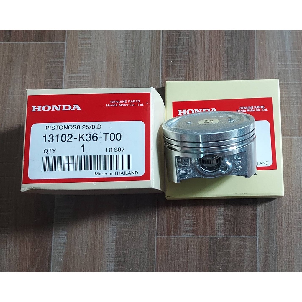 ลูกสูบ + แหวน ไซค์ 13101-K36-T00 ใช้กับมอไซค์PCX-150 ( 2014-2017) #PCX-150 LED #CLICK-150I