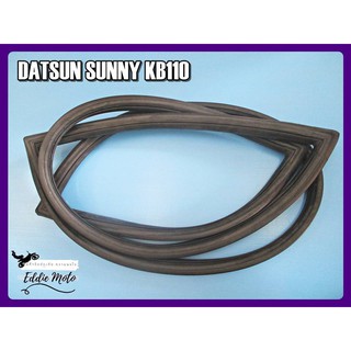 DATSUN SUNNY KB110 FRONT WINDSHIELD GLASS SEAL WEATHERSTRIP RUBBER // ยางขอบกระจกบานใหญ่หน้า