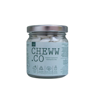 ECOTOPIA CHEWW.CO Three-Month Original Spearmint Toothpaste Tabs