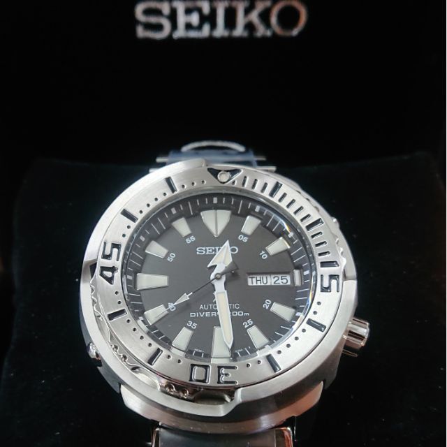 ไทยเจริญนาฬิกา พร้อมส่ง SEIKO Baby Tuna automatic divers 200 m.  SRP637K1