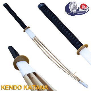 ดาบเคนโด้ ไม้ไผ่ 竹刀 Shinai ชิไน สำหรับฝึก Kendo ดาบไม้ ซามูไร Bokken ดาบญี่ปุ่น Bamboo Wooden Sword Samurai Katana ทนทาน