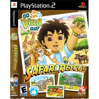 แผ่นเกมส์ Safari Rescue PS2 Playstation2 คุณภาพสูง ราคาถูก