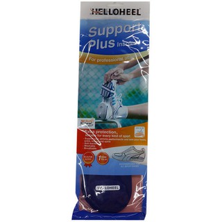 ผลิตภัณฑ์เกี่ยวกับเท้า แผ่นรอง Support Plus HELLOHEEL สีน้ำเงิน ของใช้ส่วนตัว ผลิตภัณฑ์และของใช้ภายในบ้าน Support Plus P