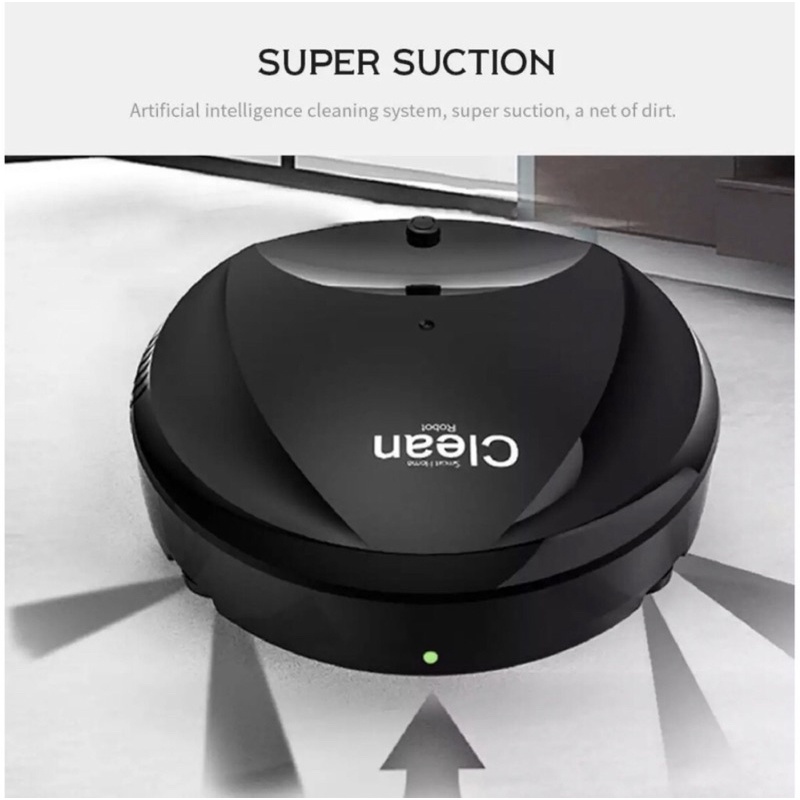 หุ่นยนต์ดูดฝุ่นจิ๋ว Smart Home Clean Robot ThaiPick