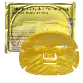 มาส์คหน้าคอลลาเจลทองคำ Colla Crystal Facial Mask innovative beauty formula