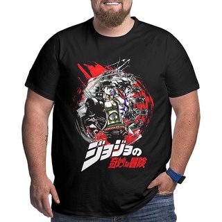 เสื้อยืดครอป ผู้ชายและผู้หญิง Feelingsthler JoJos Bizarre Adventure Anime Shirt Mens Plus Size Personality Co