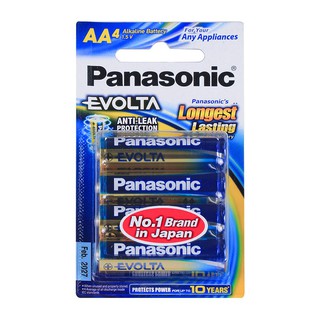 ถ่านอัลคาไลน์ AA PANASONIC LR6EG/4BN ALKALINE BATTERY AA PANASONIC LR6EG/4BN