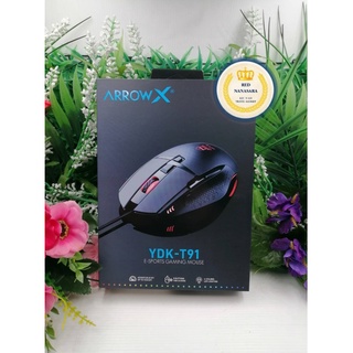 ArrowX Gaming Mouse เมาส์เกมส์มิ่ง รุ่นT91