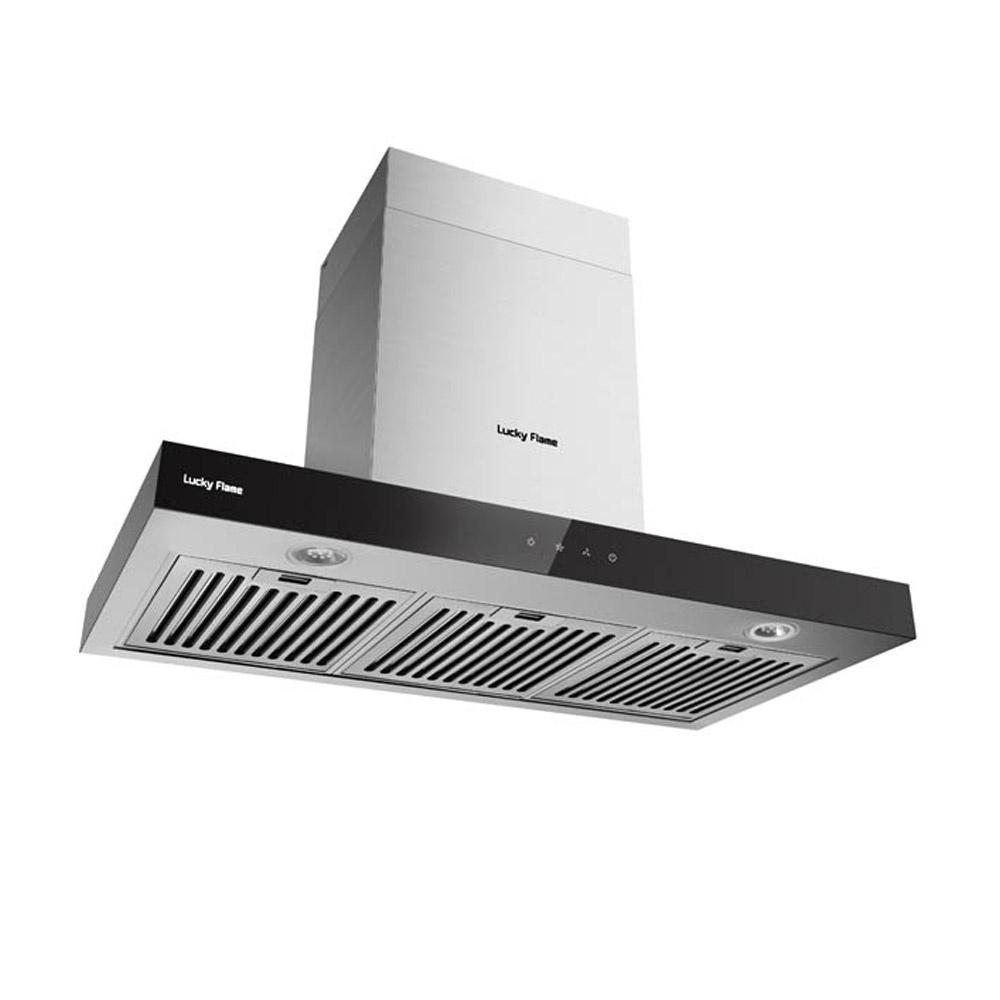 LUCKY FLAME เครื่องดูดควันกระโจม รุ่นRG-971T*สแตนเลส