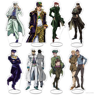 Jojos Bizarre Adventure โมเดลฟิกเกอร์อะคริลิค รูปอนิเมะ Jotaro ขนาด 16 ซม. สําหรับตกแต่งบ้าน เก็บสะสม