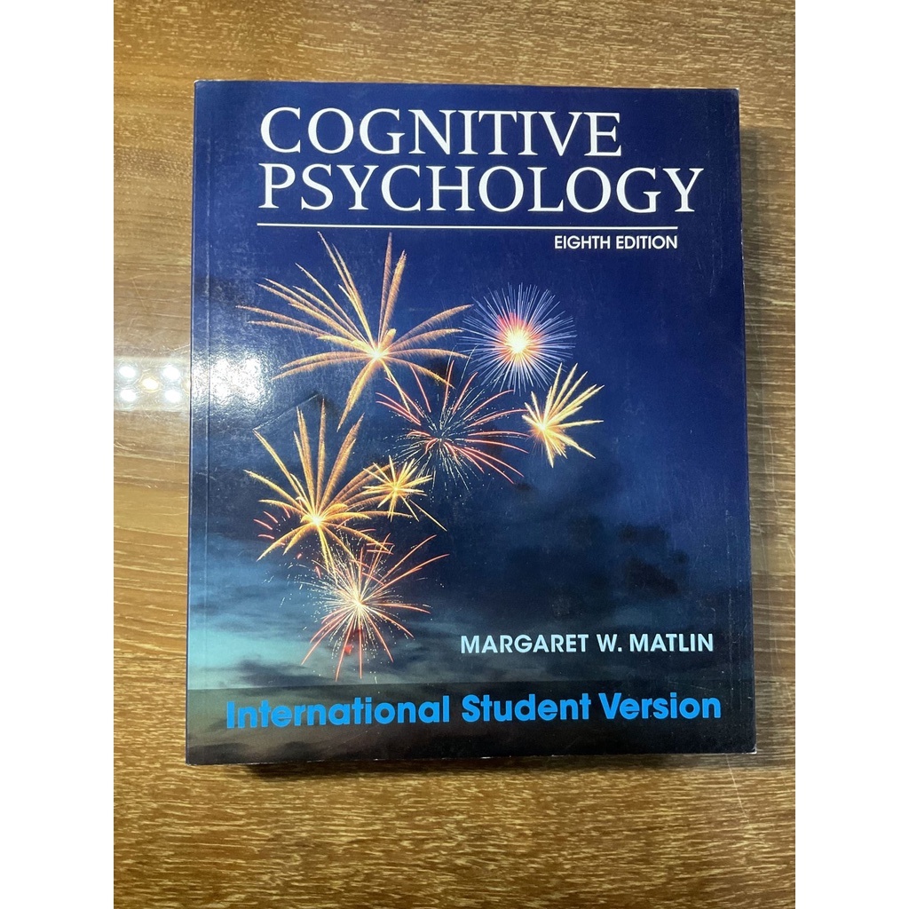 Cognitive Psychology, 8th Edition International Student Version (Wiley ...