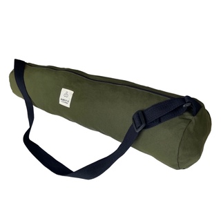 Olive Green Cotton Canvas Yoga Mat Bag กระเป๋าโยคะ ผ้าฝ้ายคุณภาพดี 🇹🇭