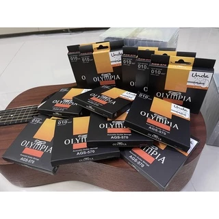 สายกีตาร์โปร่ง OLYMPIA แท้100% สายกีต้าร์อะคูสติค แบรนด์ดังจากประเทศเกาหลี เลือก เบอร์ 9ถึง12 FREEปิ๊กตีคอร์ด