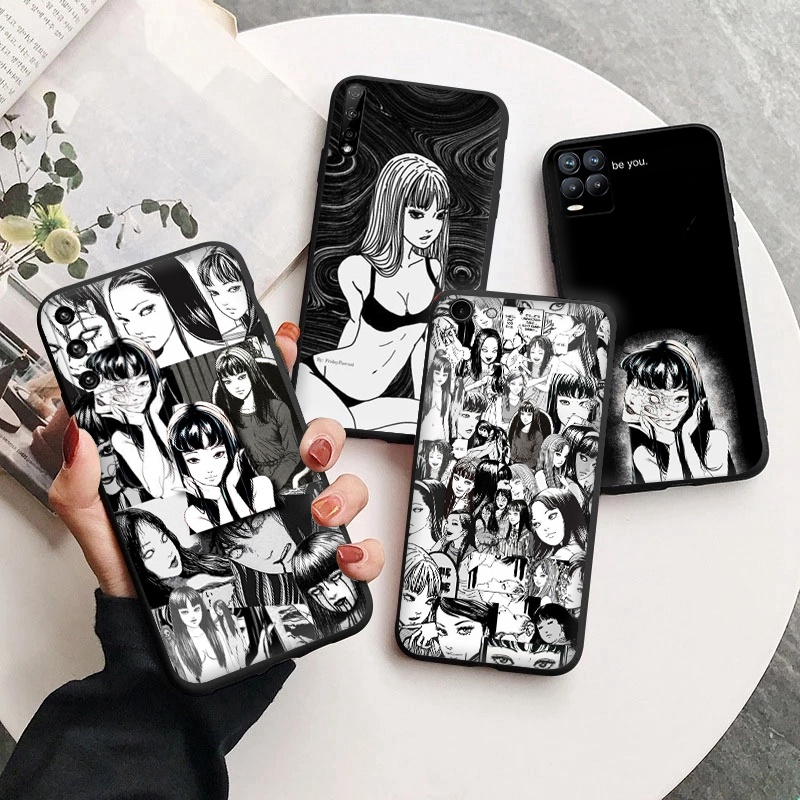 Samsung A10 A10S A20 A30 A20S A21 A40S A40 A50 A50S A30S A70 HT17 Junji ito สยองขวัญเคสโทรศัพท์แบบนุ่ม