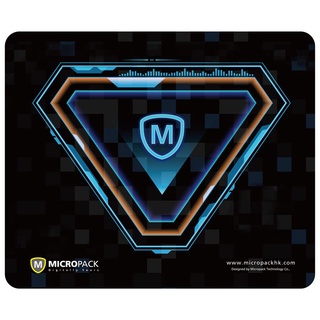 MOUSE PAD (เมาส์แพด) MICROPACK GP-320,320x265x3 MM (BLACK)