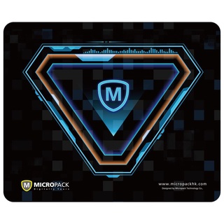 MOUSE PAD (เมาส์แพด) MICROPACK GP-320,320x265x3 MM (BLACK)