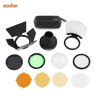 Godox AK-R1 Pocket Flash Light Accessories Kit for Godox H200R Round Flash Head AD200 Accessories