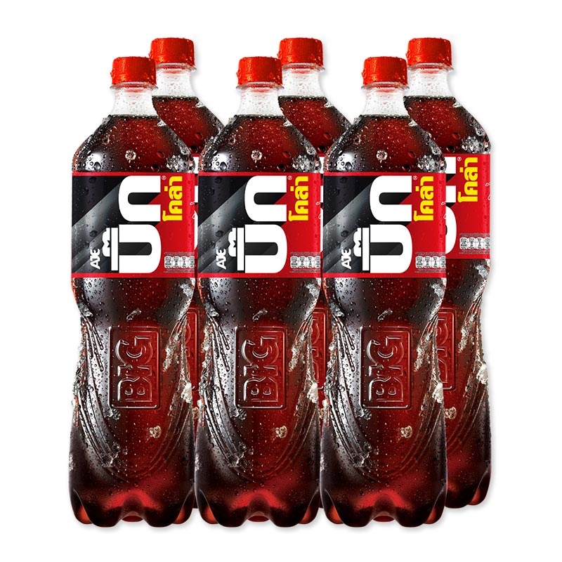 โปรโมชัน! อาเจ บิ๊กโคล่า 1.3 ลิตร x 6 ขวด AJE Big Cola 1.3 Lite x 6 Bottles