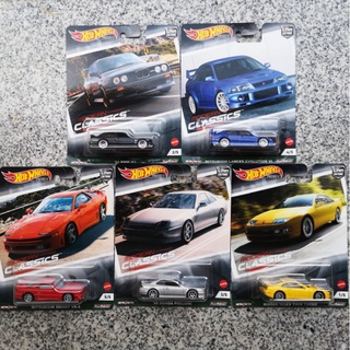 รถเหล็ก Hotwheels Modern Classic Mitsubishi, Prelude,Bmw, Nissan