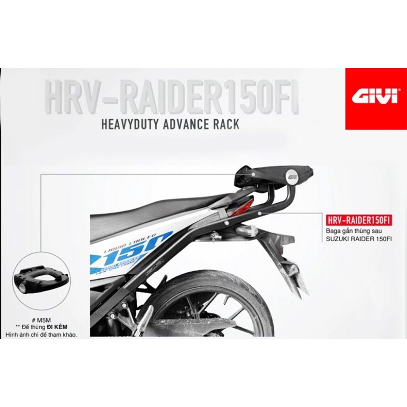 MONTRACK GIVI RAIDER 150FI MONORCK HEAVYDUTY GIVI RAIDER150FI
