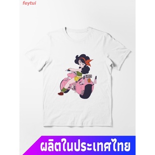 Sale ดราก้อนบอล ซุนหงอคง นางฟ้าเต่า เมฆตีลังกา แบล็กสตาร์ เซเว่น บีดส์  Dragon Ball Girl Launch Essential T-Shirt คอกลม