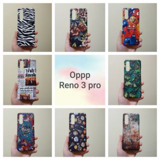 เคสแข็ง Oppo Reno 3 pro รุ่นไทย เคสไม่คลุมรอบนะคะ เปิดบน เปิดล่าง (ตอนกดสั่งซื้อ จะมีให้เลือกลายก่อนชำระเงินค่ะ)