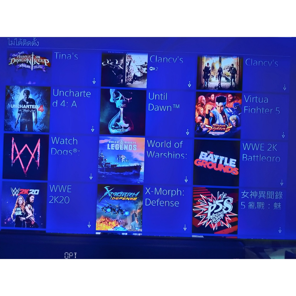 id PSN ไทย เกมส์ร่วม 70 เกมส์ (เกมส์เต็มและกดจาก PSN Plus) เล่นได้ทั้ง PS4 PS5