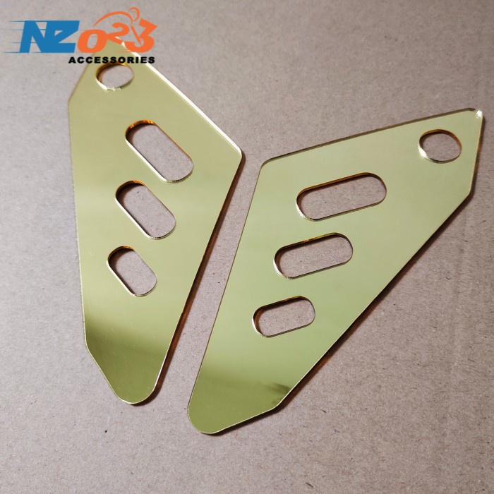 NZ yamaha fazzio side step garnish ฟิล์มกันรอยด้านข้าง fazio125