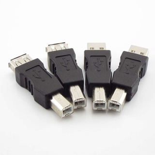 อะแดปเตอร์ปลั๊กเชื่อมต่อ แปลง USB 2.0 Type A Female เป็น Type B Male