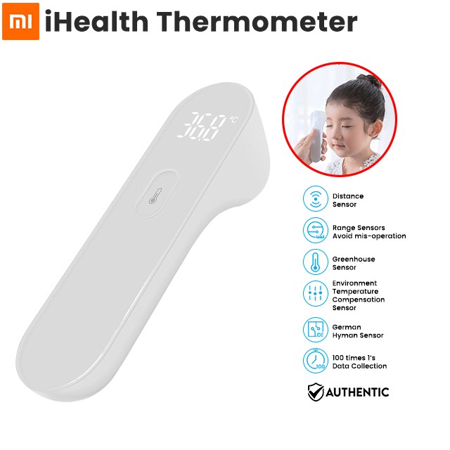 Xiaomi iHealth PT3 Infrared Thermometer with Built In Three Ultra ...