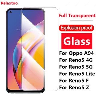 ฟิล์มกระจกนิรภัยกันรอยหน้าจอสําหรับ Oppo A94 Reno5 Reno5 F Z 5 F 5 Z Lite 4 G 5 G Hd