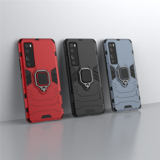 Huawei Nova 7 Pro/Nova 7SE/Nova 7i 5G Case Armor Magnetic Back Cover Ring Bracket Hard Casing Shockproof